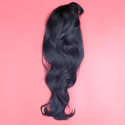 Lurrose Peruca sexy de cabelo longo encaracolado Acessórios de cabelo elegantes Capa de peruca requi