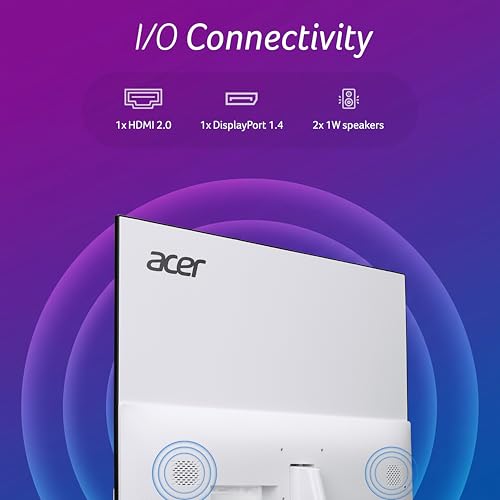 Image of acer SA272U P1 27 Inch WQHD 2560x1440 IPS Monitor|144Hz Refresh Rate | 1ms VRB | HDR10 | AMD FreeSync | 1 x HDMI (2.0) + 1 x DisplayPort (1.4) | Built-in Speakers | Ultra-Slim 7.2mm Design | Eye Care