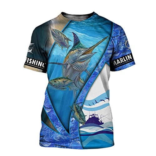 T-shirt impression 3D E-12 fini les motifs ternes haut manches courtes M - 2
