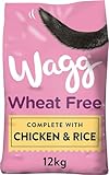 Wagg Wheat Free Complete Dry Adult Dog Food Chicken & Rice 12kg - For Sensitive Stomachs