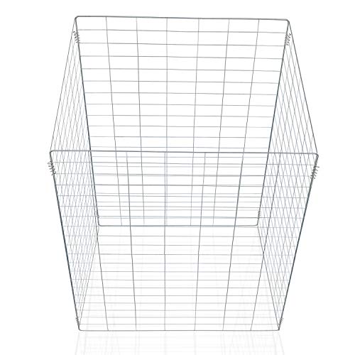 Goletio Outdoor Garden Wire Plant Protector Cage - Large Garden Plant Cage For Protecting Flowers, Trees, Plants From Animals With Plant Support Clips And Gardening Gloves - Weather-Resistant #TOP7