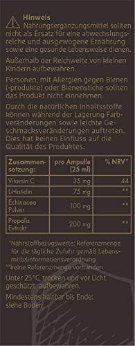 Naturbell Propolis Immun-Kur, Nahrungsergänzungsmittel mit Propolis und Vitamin C zur Unterstützung des Immunsystems… – Bild 5