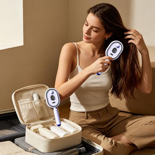 Cepillo de vapor autolimpiante contra el pelo rebelde 3
