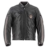 Marron Helstons Ace 10 Leather Jacket S