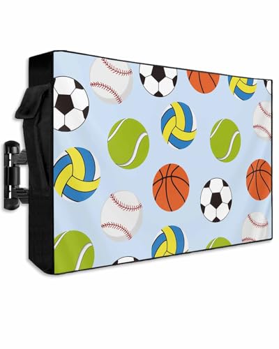 Ball Sports Outdoor TV Cover 52 to 55 inch Baseball Tennis