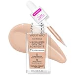 Wet n Wild Bare Focus Niacinamide Skin Tint, Hydrating Tinted Serum with Hyaluronic Acid, Lightweight Sheer-to-Medium Glow, Oil-Free Makeup, Natural Light