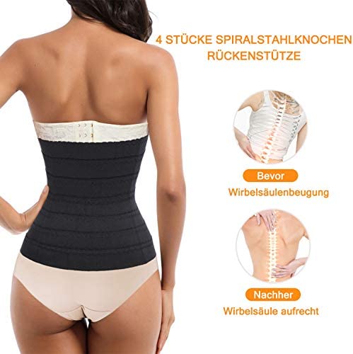 Waist-Trainer Bingrong für Damen – Taillenformer mit verstellbarem Verschluss