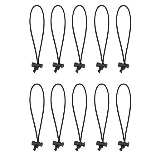 Foto&Tech Multipurpose Extra Thick Toggle Tie/Elastic Cable Tie&Organizer Adjustable Cable Strap/Instant Clutter Killer/Tangle