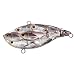 LiveTarget Yearling Baitball Rattlebait, Silver/Black, 4/ #6