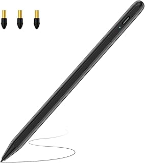 Stylus Pen for iPad with Palm Rejection, Active Pencil Compatible with (2022-2018) iPad Air 5th/4th/3rd Gen, Apple iPad Pro 11 & 12.9 inch, iPad 10th/9th/8th/7th/6th Gen, iPad Mini 6th/5th Gen