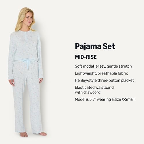 Image of Amazon Essentials x Sofia Grainge Mommy and Me Long Sleeve Pajama Set