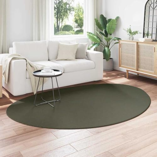 Tapis douillet vert forêt HUARTE 160x230 au design moderne chic