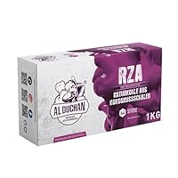 Al Duchan Shisha Kohle Naturkohle – Premium Kokoskohle für Wasserpfeife – 1KG, 4KG, 10KG, 20KG – Hohe Hitze, Lange Brenndauer (RZA 26x26x26mm 1KG)