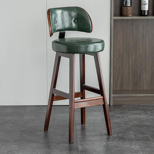 Chaises de bar design moderne milieu du siècle avec dossier gris - 2