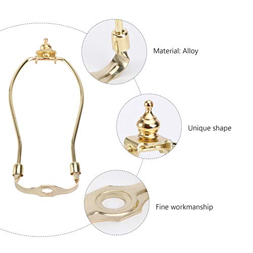 FRCOLOR Lâmpada Titular Harpa 6 Polegadas Chifre Acessórios de Iluminação DIY Abajur Moldura Suporte