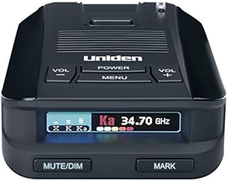Uniden DFR9 Super Long Range Laser and Radar Detection, Built-In GPS for Red Light Cameras and Speed Camera Alerts, Easy to Read Full Color OLED Display