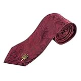 AAA Merchandise Warhammer 40.000: Chaos Krawatte und Anstecknadel-Set, rot, Einheitsgröße