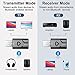NETVIP Bluetooth 5.0 2-in-1 Transmitter and Receiver, Low Latency USB Bluetooth Audio Adapter for TV, Car, Home Stereo, Speaker, Smart TV, Tablet, Smartphone, Desktop, Headphones
