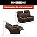 Thomas Payne Signature Seismic Series Satula RV Theater Seating Recliner Set with 5