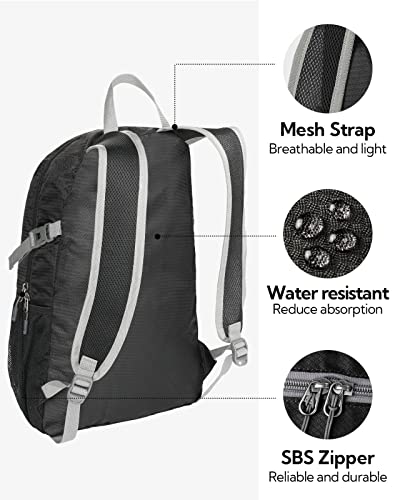 Waterfly Small Lightweight Packable Backpack: 20L Ultra Light Foldable Travel Hiking Camping Daypack Day Pack For Man Woman #TOP4