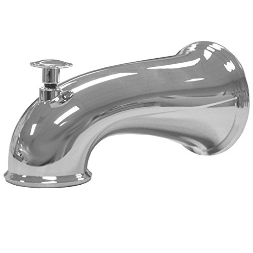 Danco 10315 Decorative Bathtub Faucet Spout With Pull Up Diverter | 6 Inch Length | Chrome Finish  cover