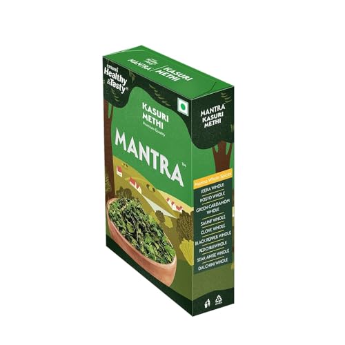 Image of Emami Healthy & Tasty Mantra Kasuri Methi Whole, Natural, No Added Colour & Preservatives 25g