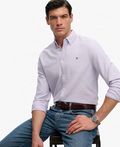 Chemise Superdry Chemise Oxford à manches longues Preppy EU - vue 3
