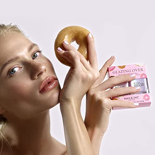 Nails.INC Glazing Over Nail Polish Duo, Long Lasting Glossy Nail Color, Cruelty Free, Vegan, Includes Glazy For You and Donut Give Up - Image 3