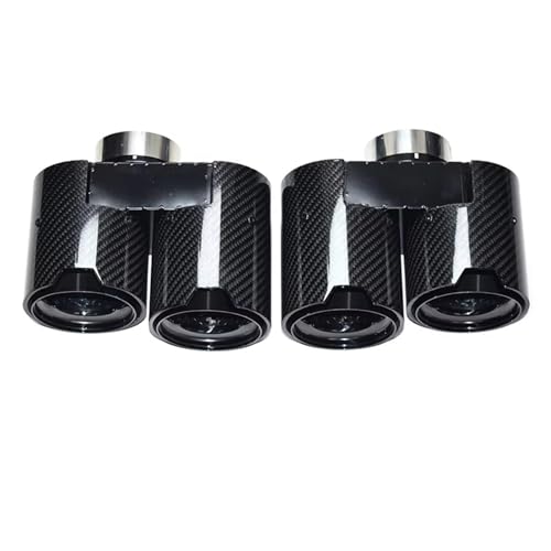 Embout d'échappement en carbone B isolant thermique pour BMW G20 G21