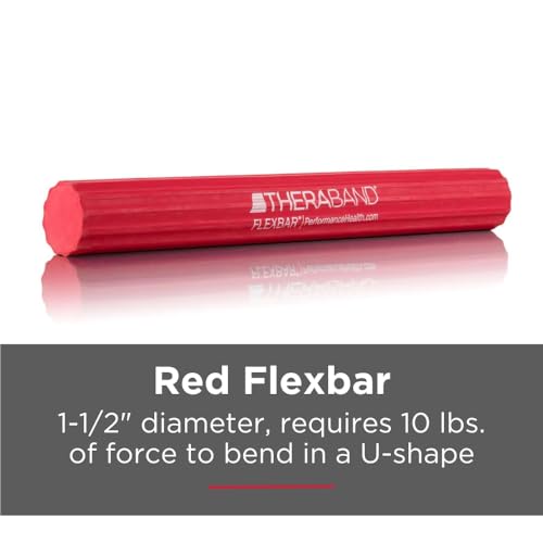 image for THERABAND FlexBar, Tennis Elbow Therapy Bar, Relieve Tendonitis Pain &