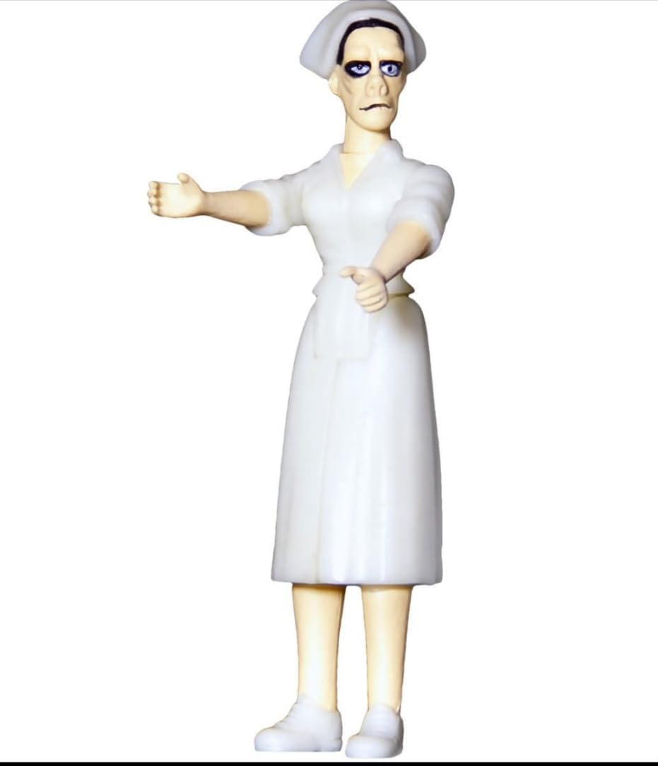Twilight Zone Nurse 3-3/4 inch Glow-in-The-Dark Action Figure Entertainment Earth Exclusive