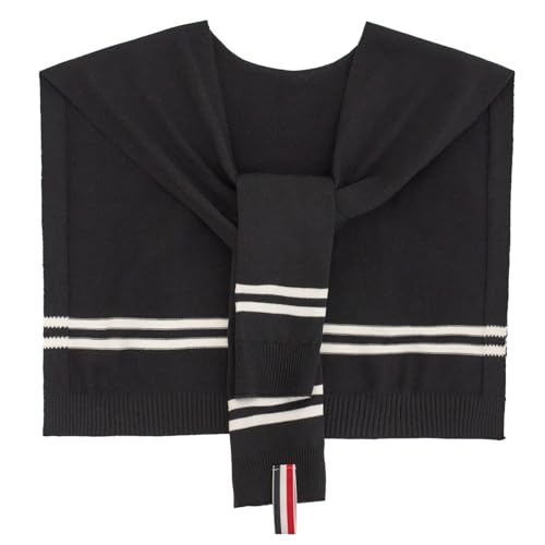 Image of WaJuemy Sweater Shawl Wraps for Women Sweater Knitted Knotted Shawls Travel Casual Scarf Cape Shoulder Tops Fashion Wrap