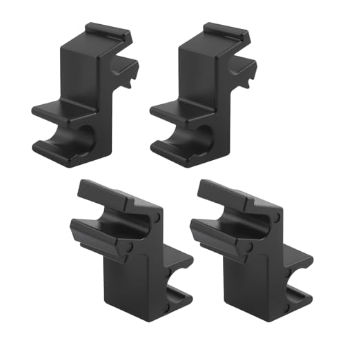 4PCS Upgrade Truck Tonneau Cover Prop Rod Clips Set Compatible with Undercover Truck Bed Cover Parts Prop Rod Replacement for Enhanced Stability Hard Tonneau Covers Parts