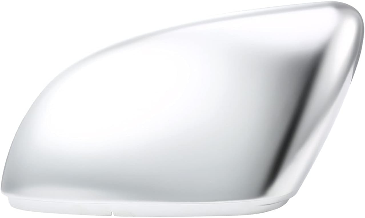 DShanLa 2 Pieces for VW Golf MK7 7.5 GTI MK6 6 7 R R20 Side Wing Mirror Covers Caps Silver Matt Chrome Brushed Aluminum DShanLa (Color : for Golf MK7 R)