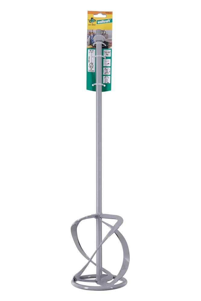 wolfcraft 1710000 Mélangeur de mortier/colles 15-35 kg