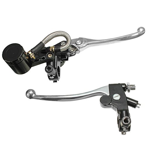 Levier frein embrayage moto guidon 22mm universel avec maître-cylindre