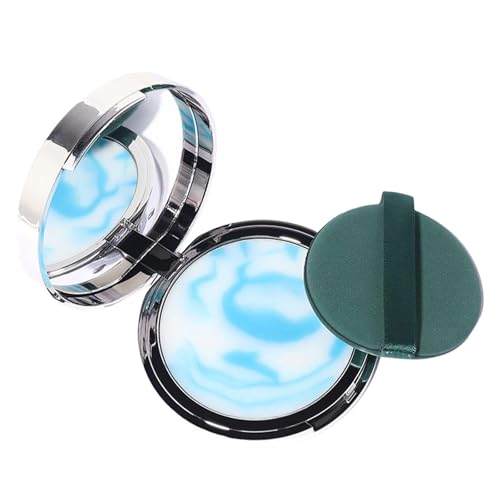 Aspecto mate con polvos faciales hidratantes, control de aceite, para una fijación uniforme del maquillaje con cobertura completa