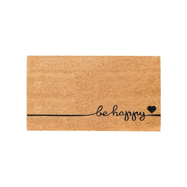   THEODORE-MAGNUS-Door-Mat--Coir-Doormat-for-Outdoor-Entrance-Durable-Welcome-Mat-with-Non-Slip-Backing-Perfect-for-Front-Door-and-Entryway-OutdoorIndoor-be-Happy