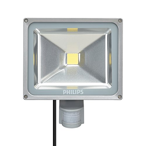 LED philips qVF bVP115 lED8/740 wB mDU protection iP65 11 w - 760 lm 4000 k, 25000 h 6930199 avec détecteur de mouvement