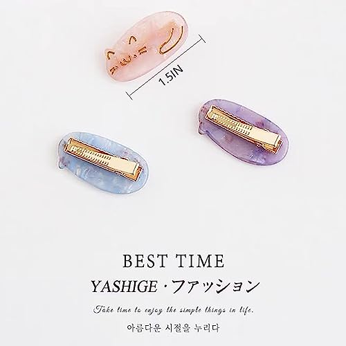 10-Pcs-Cat-Hair-Clips-Cute-Small-Cat-Barrettes-Fashion-Kitty-Hair-Clips-Sweet-Cat-Acrylic-Resin-Clips-for-Girl-Teen-Women
