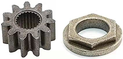 Steering Shaft Pinion Gear & Bushing fit for Cub Cadet LT1042 LT1045 LT1046 LT1050