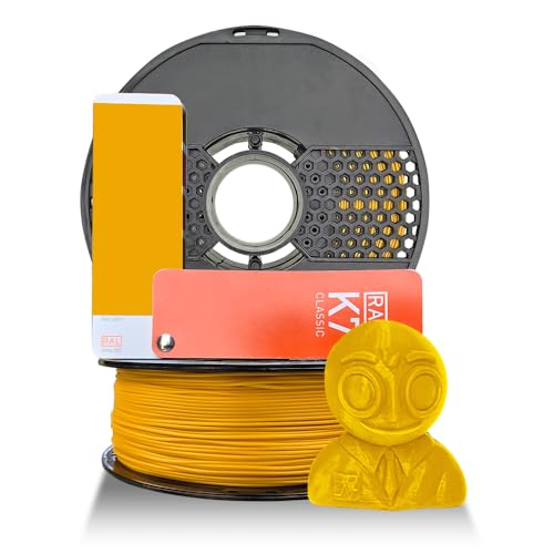 Image of NFIL3D 1KG Net Turbo Finish PLA+ Gold 3D Printer Filament | Filaments for 3D Printer| 1.75mm| Accuracy + /- 0.015mm | 1000g 3D Filament, 250g Spool, 350g Packaging Weight (Total Weight 1.6KG)