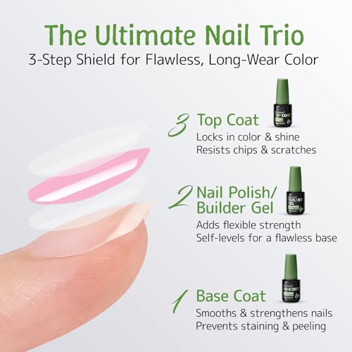 Esmalte Base Coat Gel Love easy 28+ Días Manicura miniatura 6