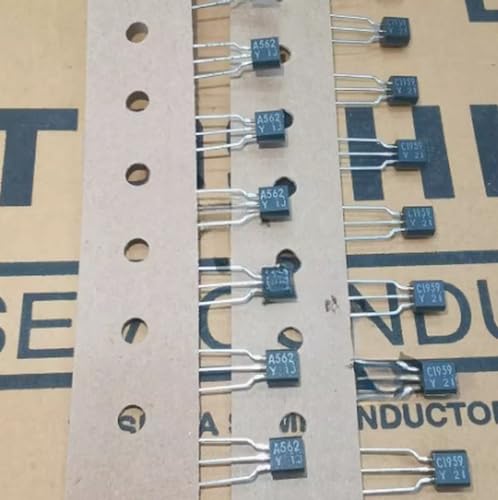 20pcs 2SA562-Y A562 + 20pcs 2SC1959-Y C1959 Transistor White Characters TO-92 DX