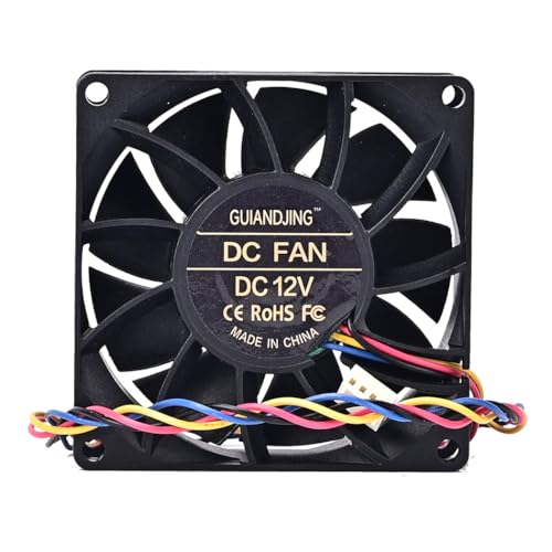 Ventilateur 80mm DC 12V PWM 4 broches à roulement à billes pour boîtier PC
