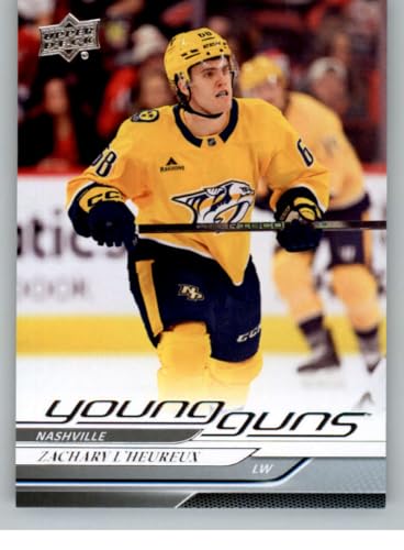 2024-25 Upper Deck Series Two #480 Zachary L'Heureux YG Young Guns RC Rookie Card Nashville Predators Young Gun Official Hockey Card in Raw (NM or Better) Condition