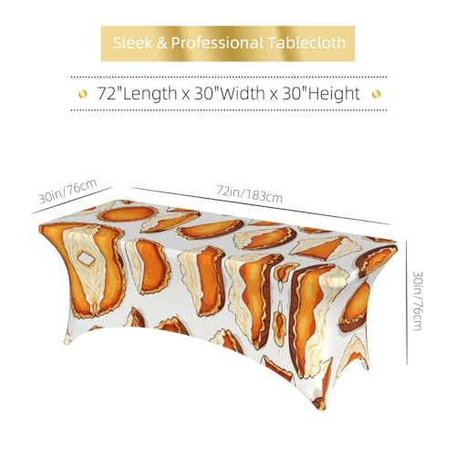 Housse de table extensible rectangulaire pour protéger et décorer vos buffets - 7