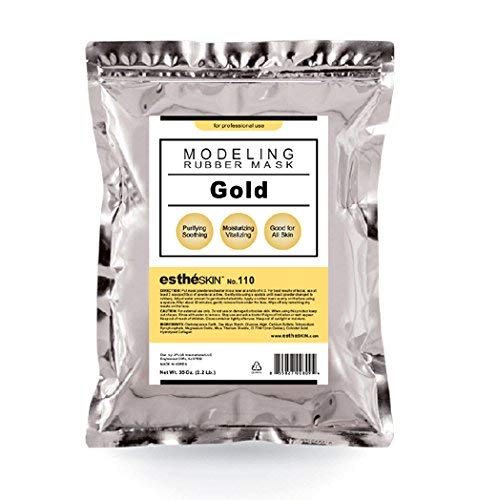 estheSKIN No.110 Gold Modeling Mask Powder for Professional Facial Treatment, 35 Oz. (1 pack)