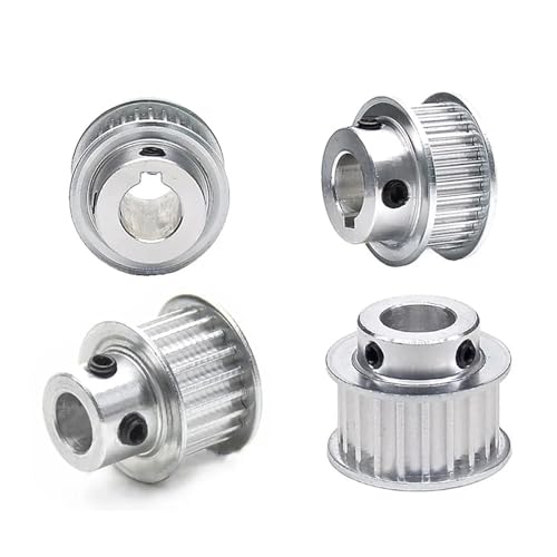 Polea de transmisión HTD 8M síncrona de 38 dientes para eje de 28mm 5