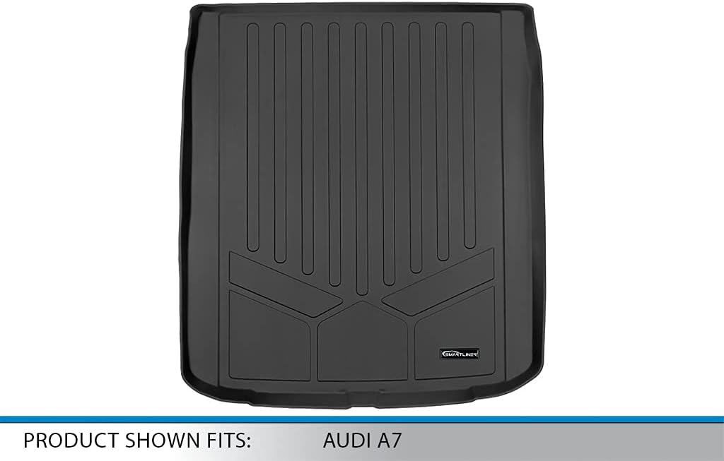 SMARTLINER All Weather Custom Fit Cargo Trunk Liner Compatible with 2019-2025 Audi A7 / S7